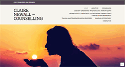 Desktop Screenshot of clairenewall.com